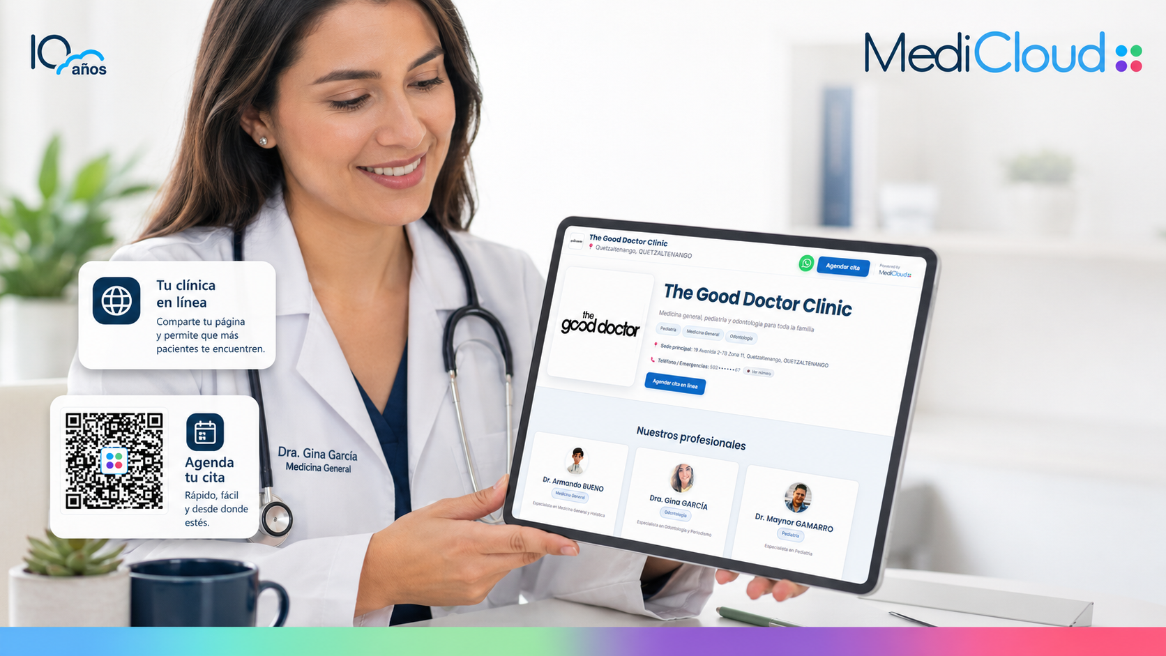 Tu clínica, con presencia digital propia: así funciona la nueva Clínica Online de MediCloud