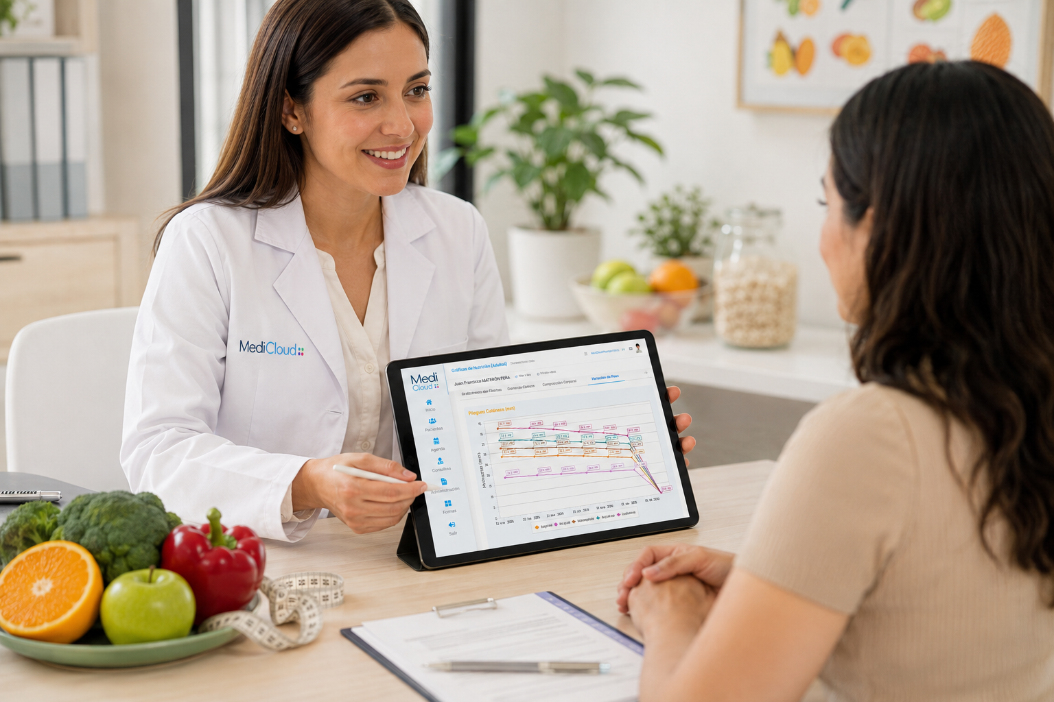 La historia clínica digital que transforma la consulta de nutrición, encuéntrala en MediCloud.me